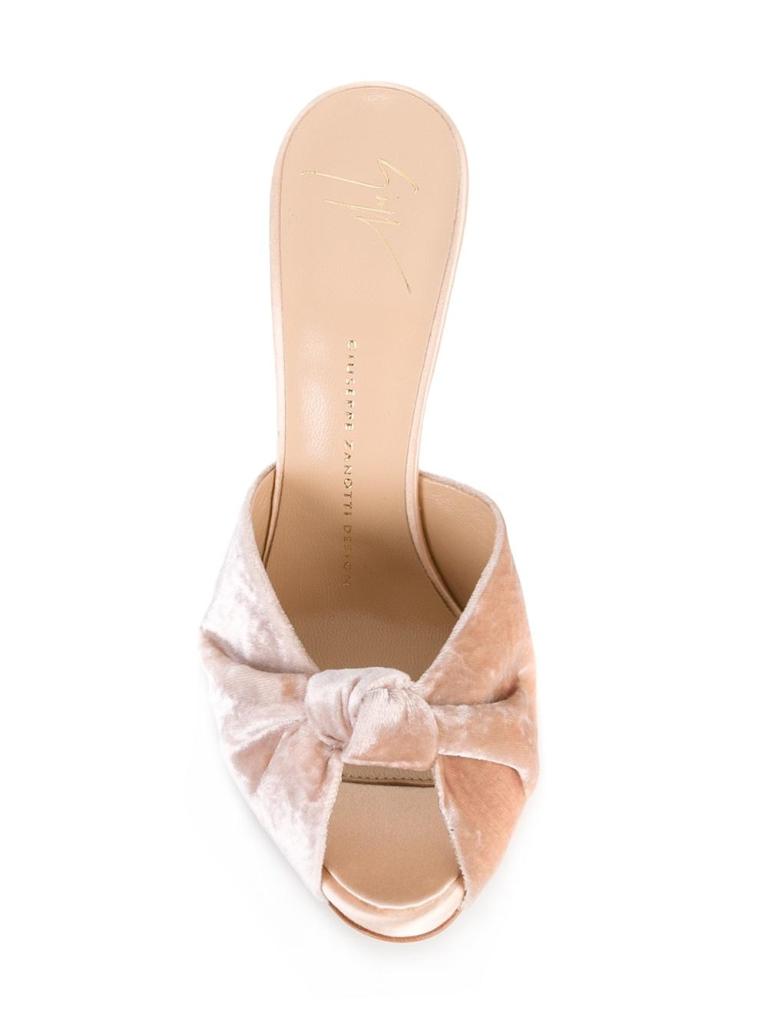 Giuseppe Zanotti 'Bridget' Mules top