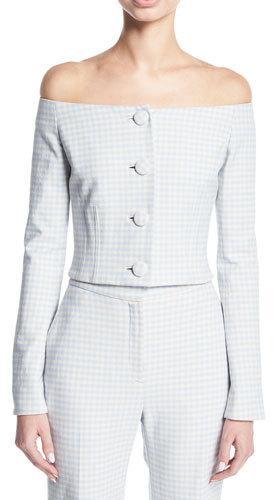 Brock Collection 'Jackie' off the shoulder top