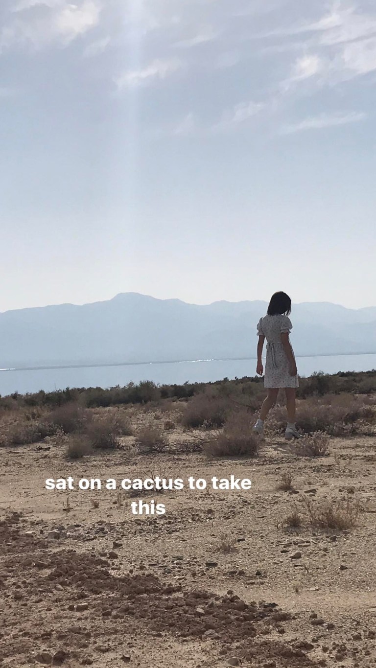 Selena Gomez bwhite floral dress photo Petra Collins