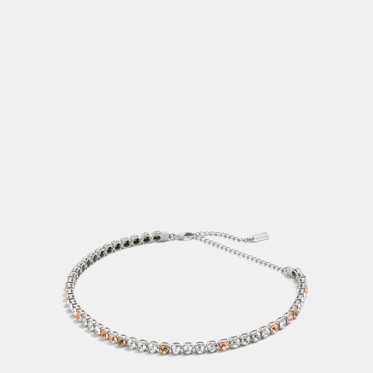 Coach Crystal Choker Necklace