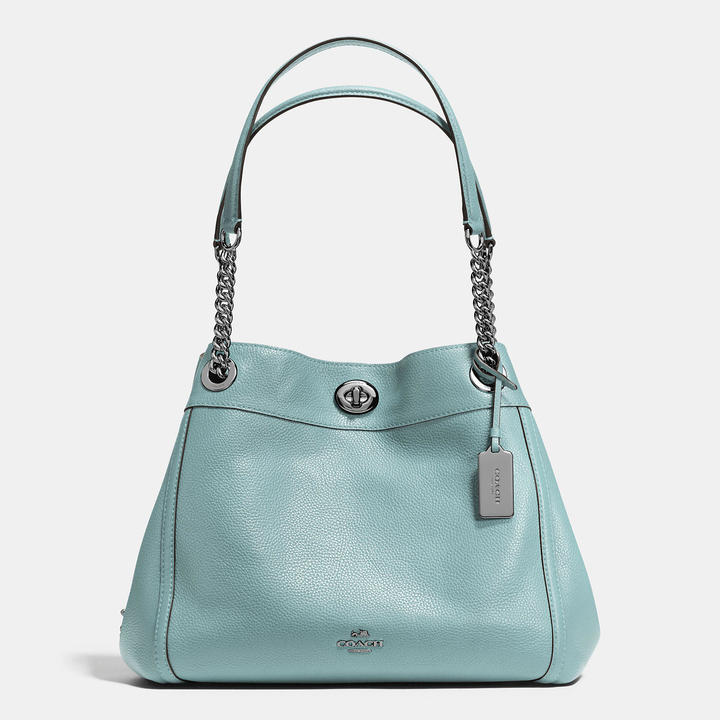 Coach Edie Turnlock Bag