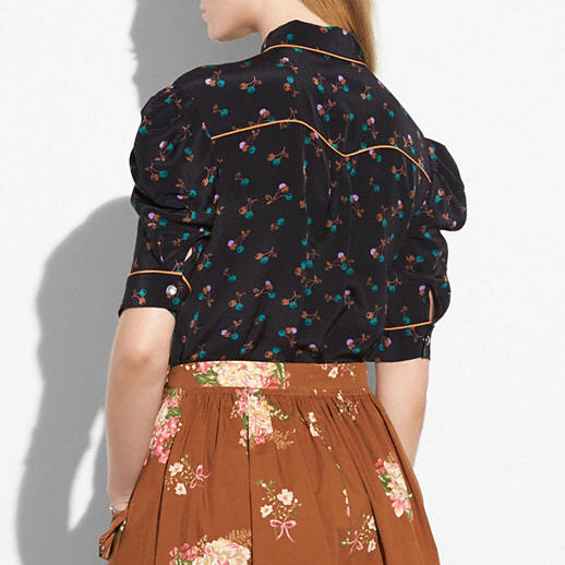 Coach Gathered Front Shirt back view