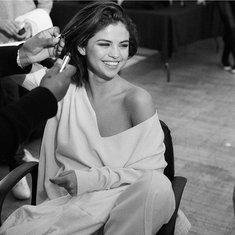 Selena Gomez behind the scenes Caoch Fall campaign