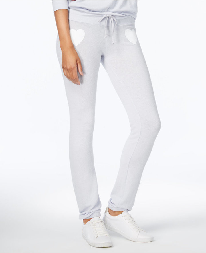 Dream Scene Cotton Heart Graphic Sweatpants