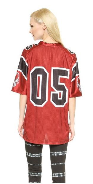Rodarte Football Jersey back view