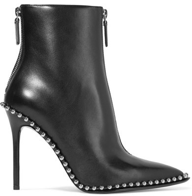 Alexander Wang Eri Studded Leather Ankle Boots