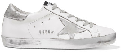 Golden Goose Deluxe Brand - Super Star Distressed Leather Sneakers