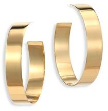 Lana Medium Vanity 14K Hoop Earrings