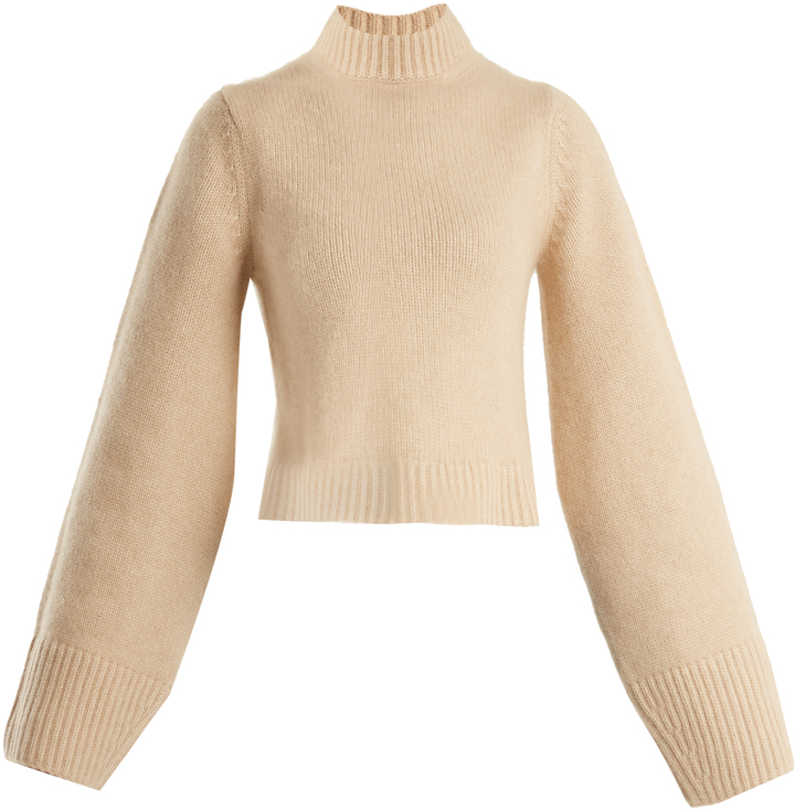 Khaite Mirren high-neck cashmere sweater