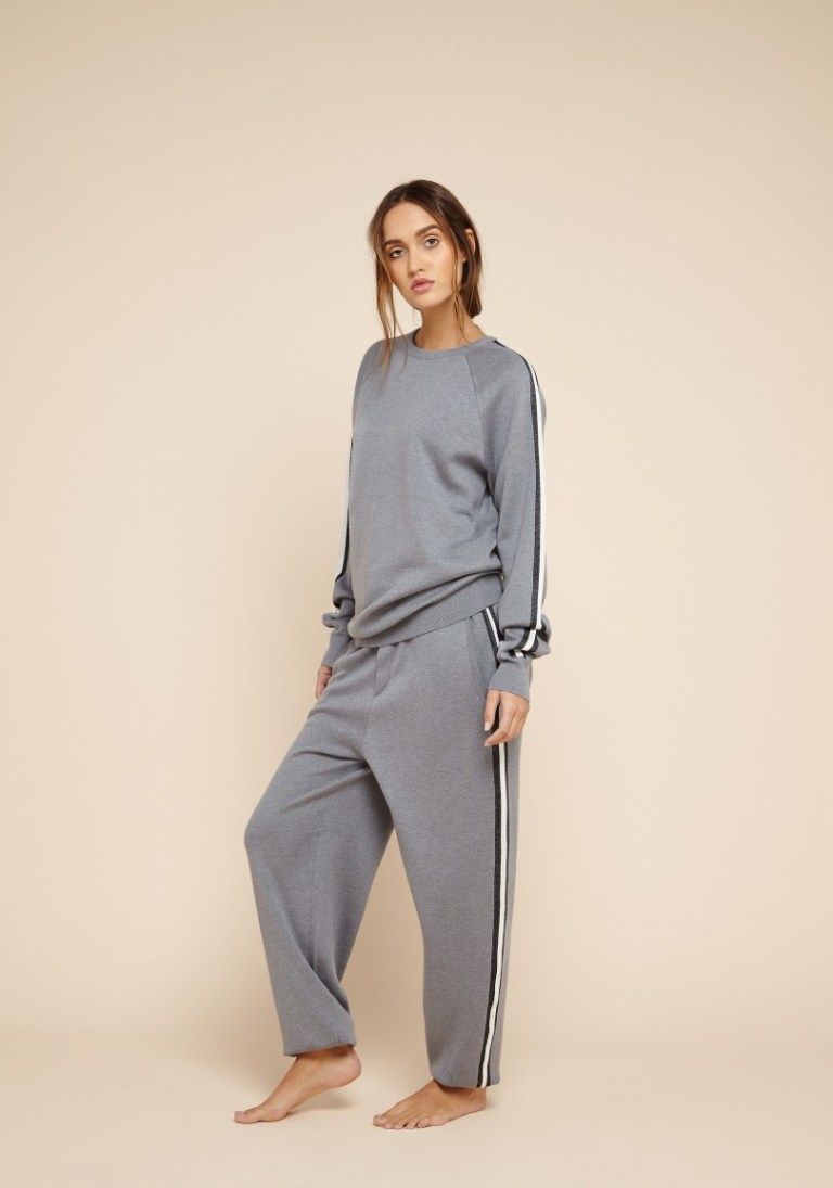 Olivia Von Halle Missy London Silk-Cashmere Tracksuit