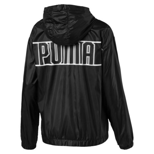 Puma Women_s Spark ¾ Zip Hooded Jacket back view
