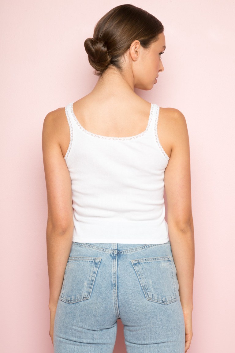 Brandy Melville Ronnie tank back view