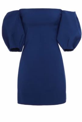 Cushnie et Ochs Silvia Off the shoulder dress