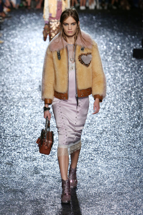 Coach spring 2018 faux fur jacket photo REX features