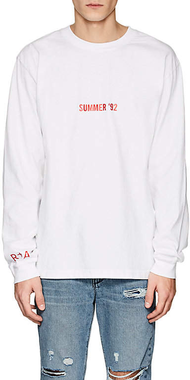 RTA Summer 92 Cotton Long-Sleeve T-Shirt