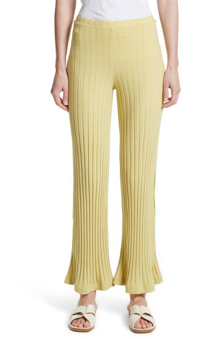 Simon Miller Rian Ribbed Bell Bottom Pants