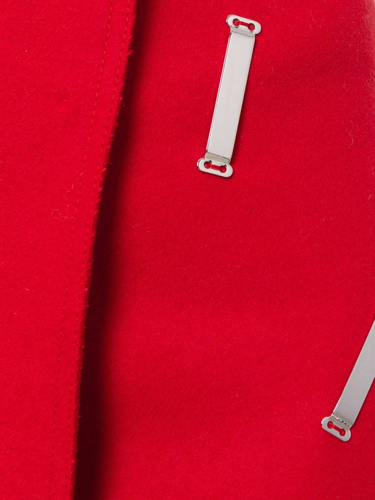 Celine wrap front skirt detail