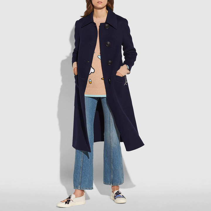 Coach Luxury Wool Trench