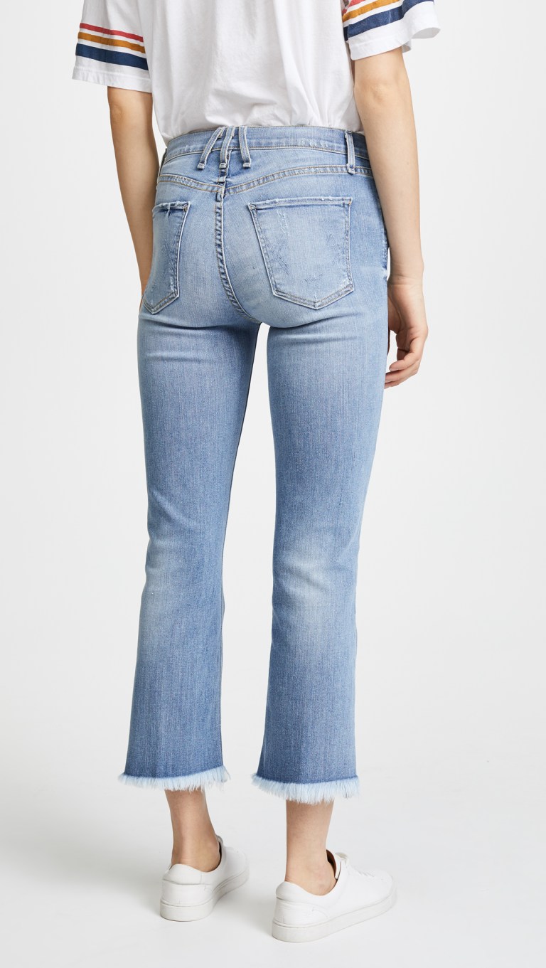McGuire Denim High Rise Cropped Gainsbourg Jeans back view
