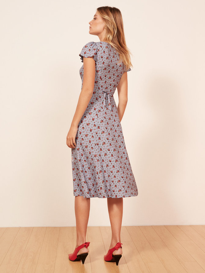 Reformation Harbor dress back view.jpg