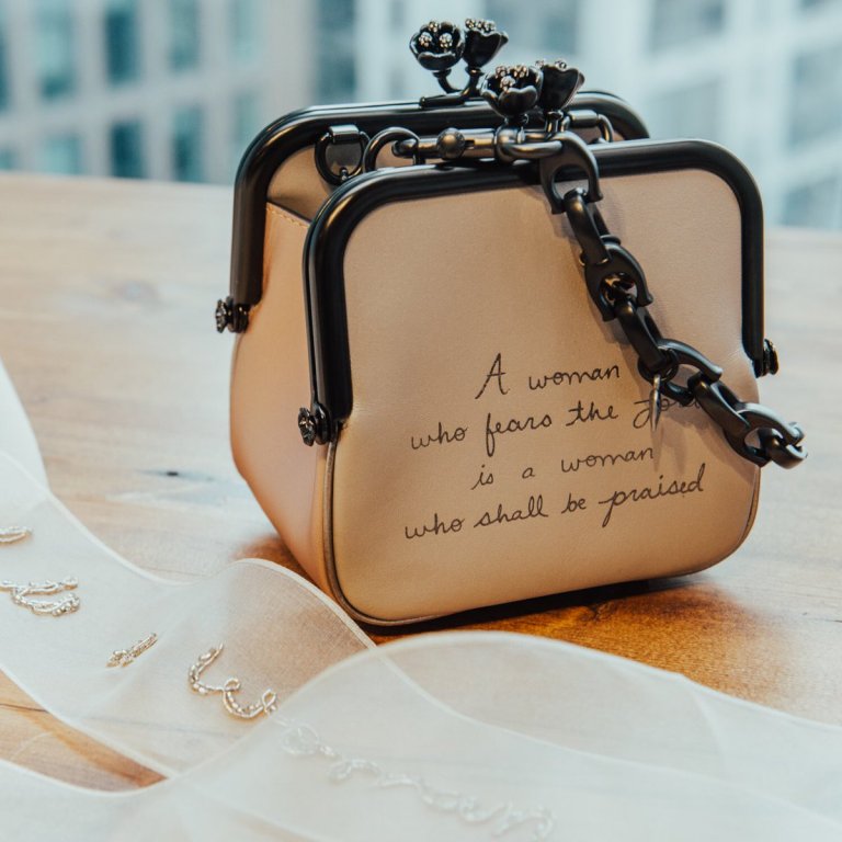 Bespoke coach Kisslock Frame bag