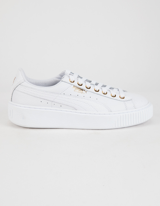 PUMA Basket Platform Pearlized Women_s Shoes
