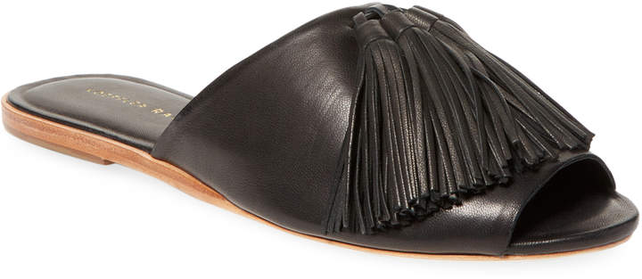 Loeffler Randall Kiki Tassel Slip-On Sandals