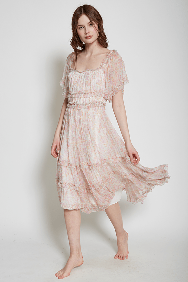 Lovesam Sadie Printed Summer Romance Dress