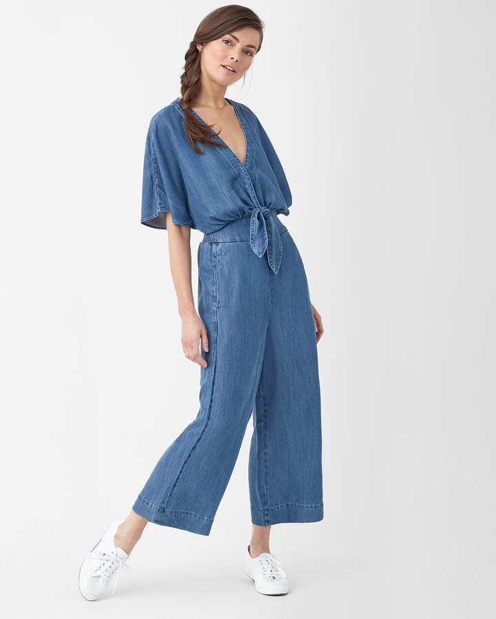 Splendid Desert Batik Tie Waist Jumpsuit