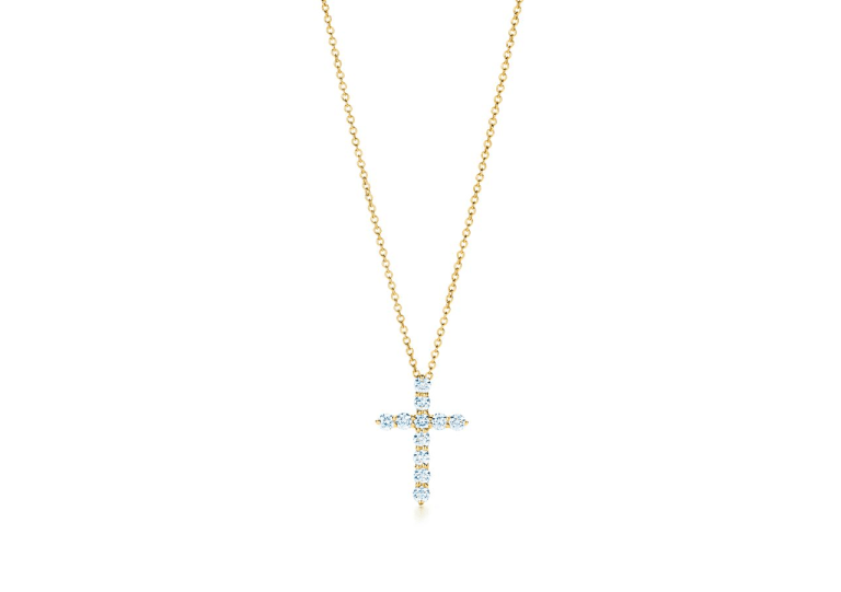 Tiffany Cross Pendant