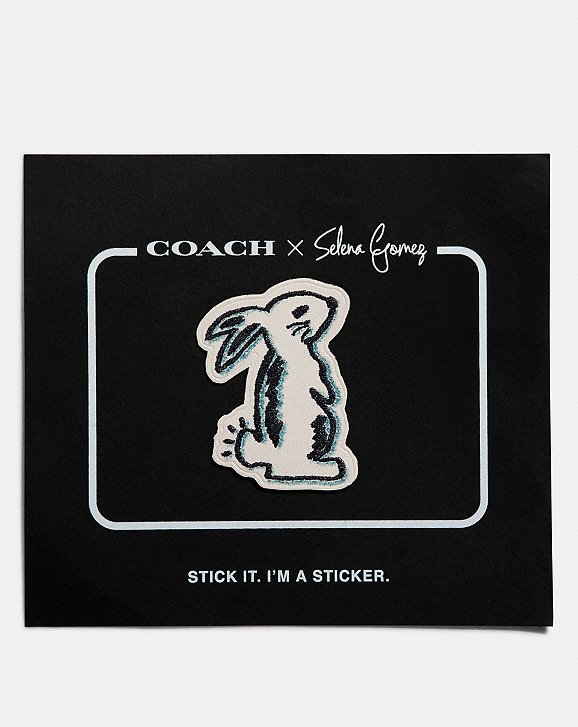 Coach x Selena Bunny Sticker
