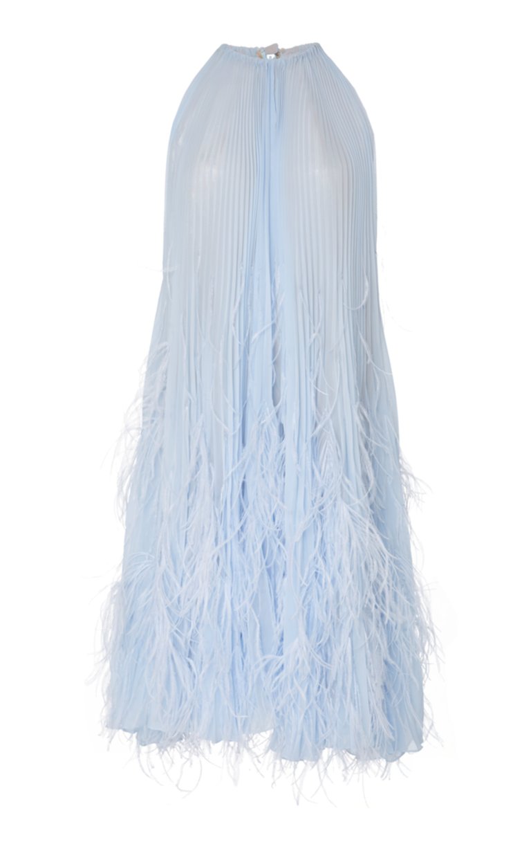 large_oscar-de-la-renta-blue-feather-cocktail-dress