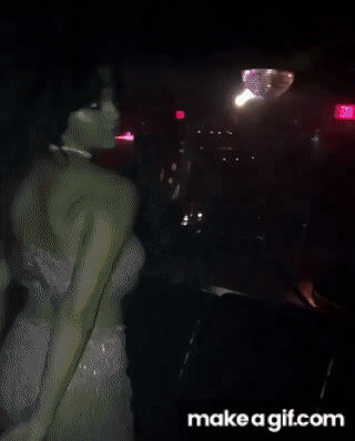 Selena Gomez dancing to rock with you.gif