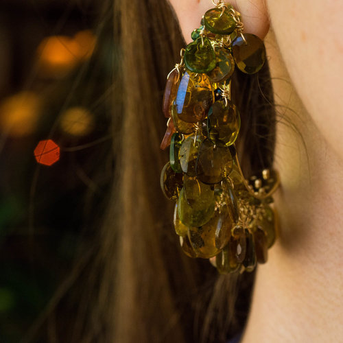 Lisa Eisner tourmaline earrings