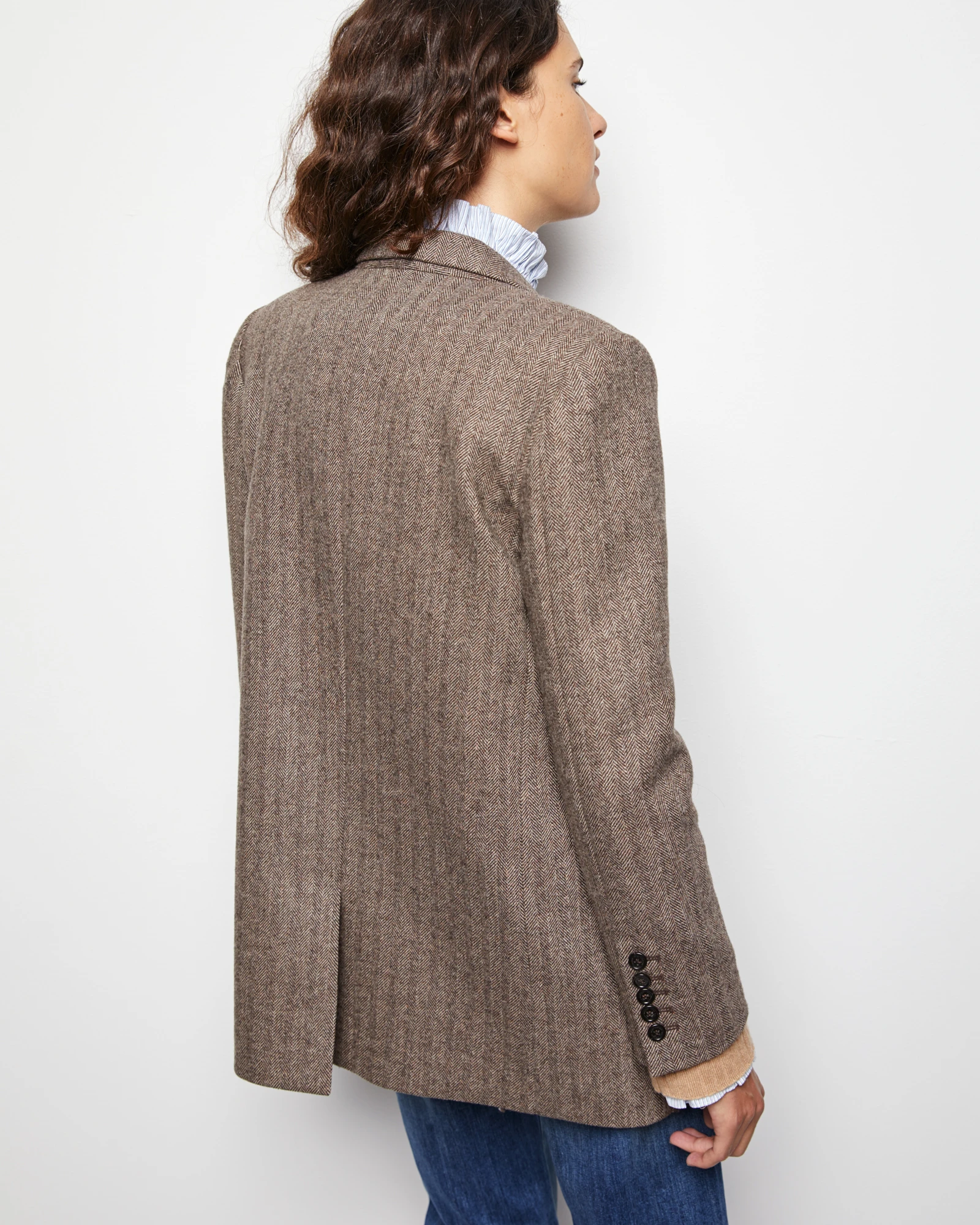 Nili Lotan Diane Blazer back view