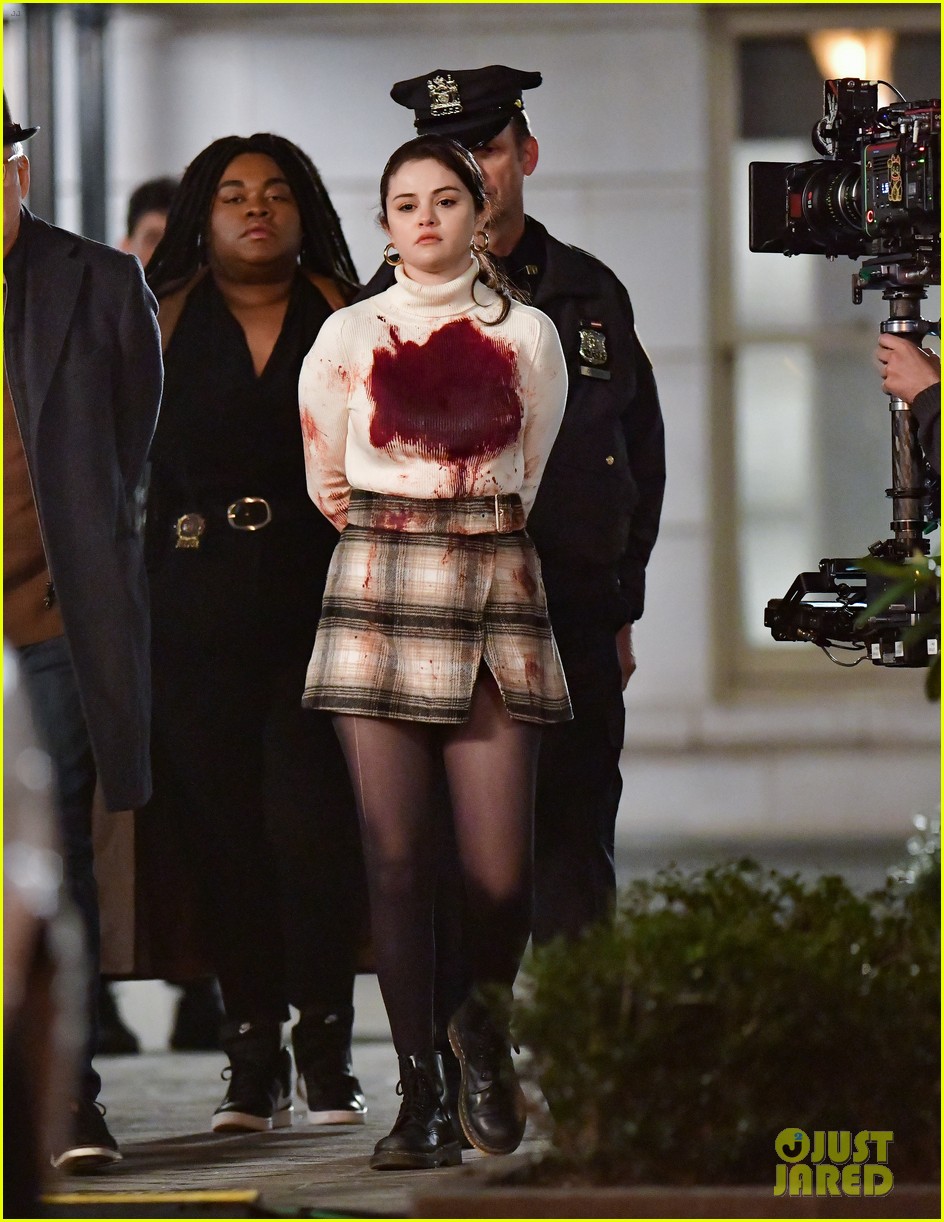 where to get Selena gomez black white plaid mini skirt black boots 13 April 2021 Photo Just Jared