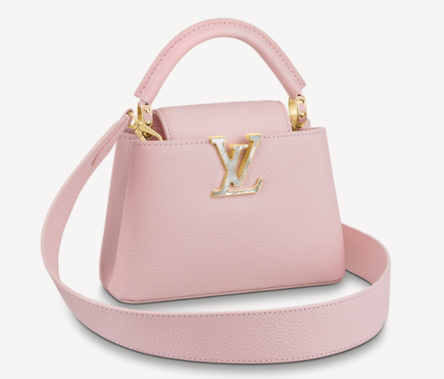 Louis Vuitton Capucines Mini Rose Poudre Pink