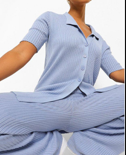 Boohoo Knitted Button Through Cardigan Co-rd