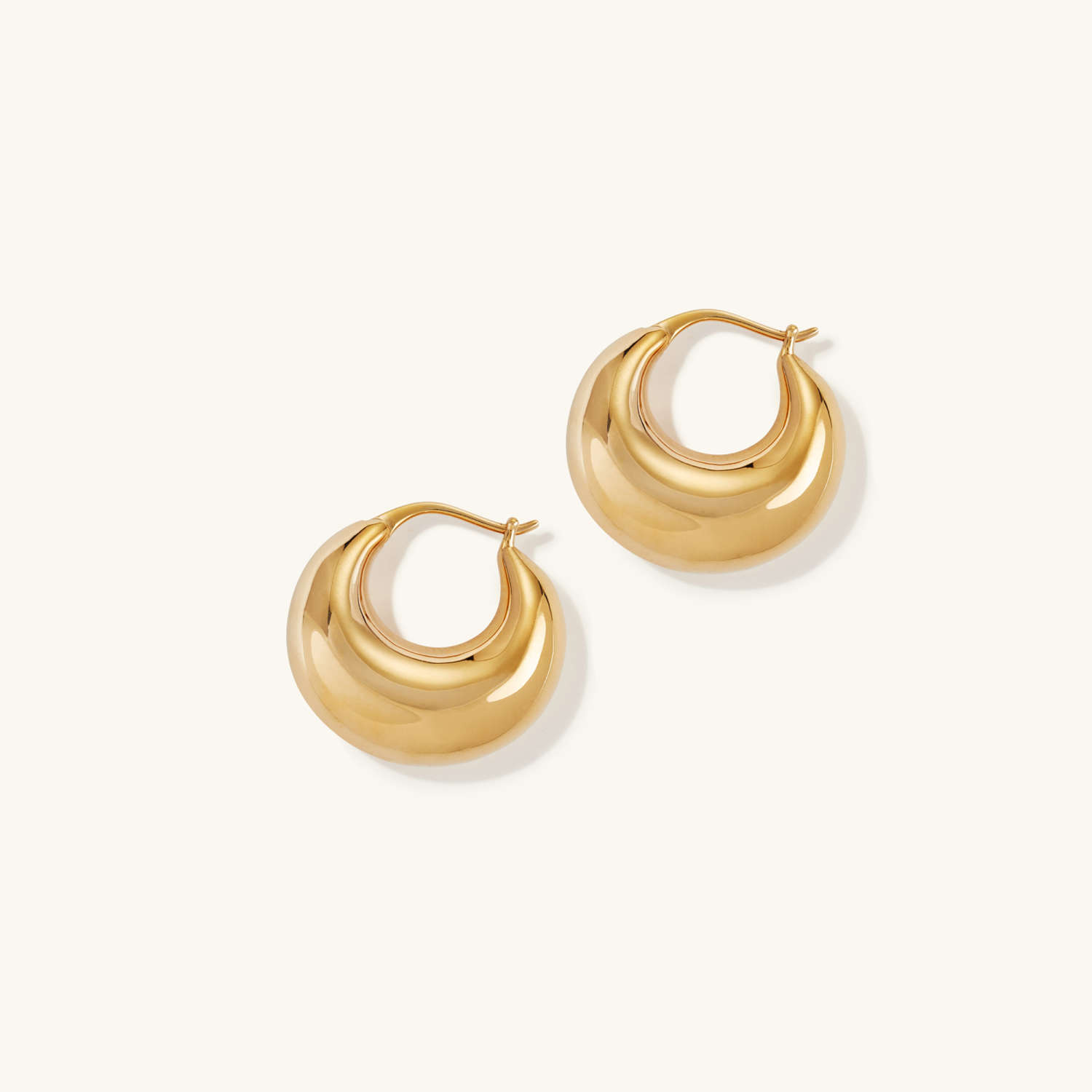 Mejuri Sculptural Hoops