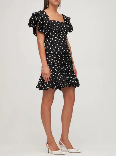 Prabal Gurung&nbsp;off-the-shoulder cotton jersey mini dress