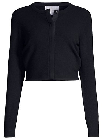 Victor Glemaud Ribbed Merino Wool Cardigan