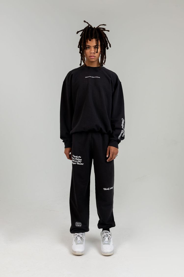 The Mayfair Group Answers May Vary Charcoal Hoodie front