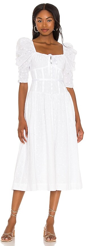 For Love &amp; Lemons Jean Midi Dress