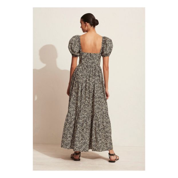 Matteau The Tiered Peasant Dress back view